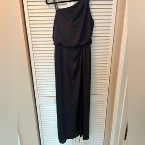 Reiss Strapless Navy Blue Gown